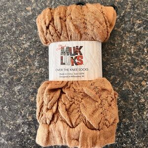 Muk Luks over the knee socks